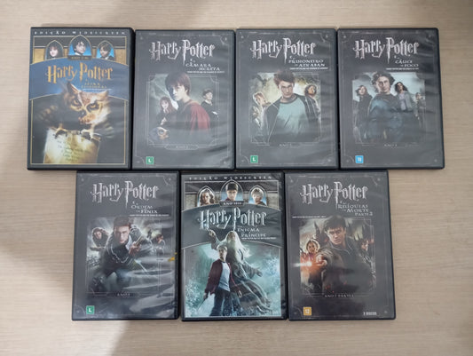 Dvd Lote 7 Dvds Harry Potter
