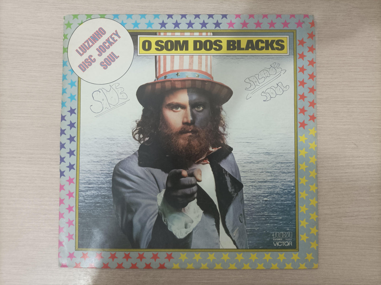 Lp Vinil Luizinho Disc Jockey Soul O Som Dos Blacks