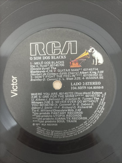 Lp Vinil Luizinho Disc Jockey Soul O Som Dos Blacks