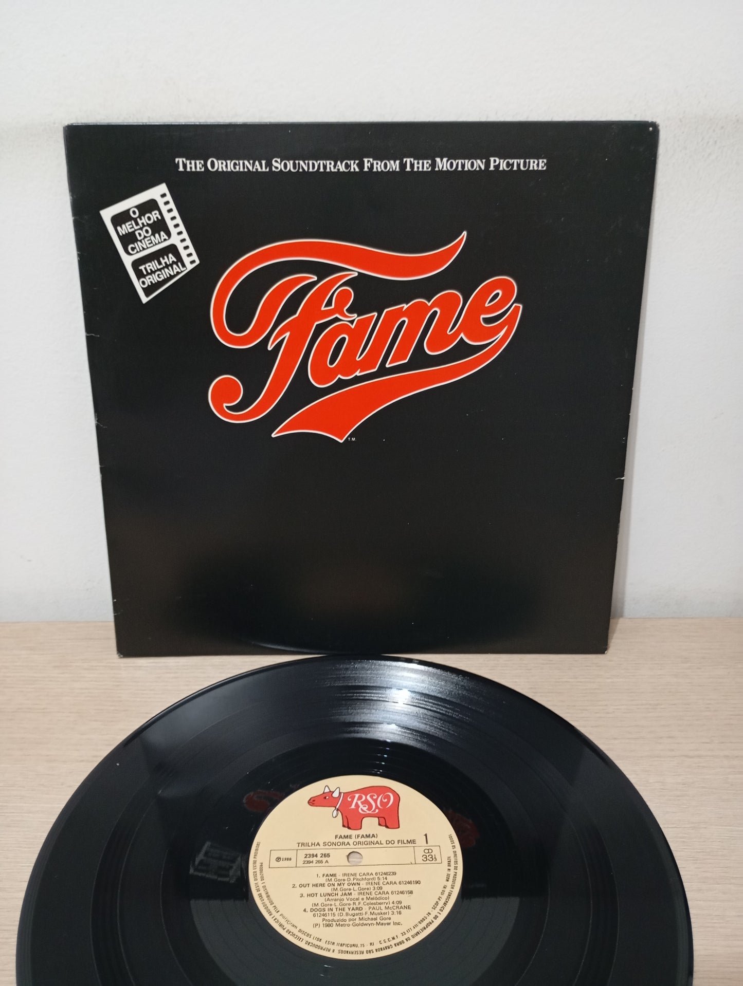Lp Vinil Trilha Sonora Fame Fama Capa Dupla