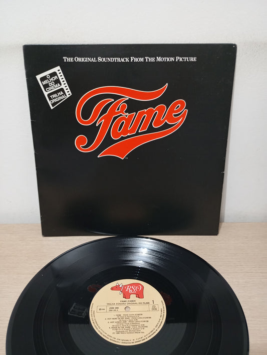 Lp Vinil Trilha Sonora Fame Fama Capa Dupla