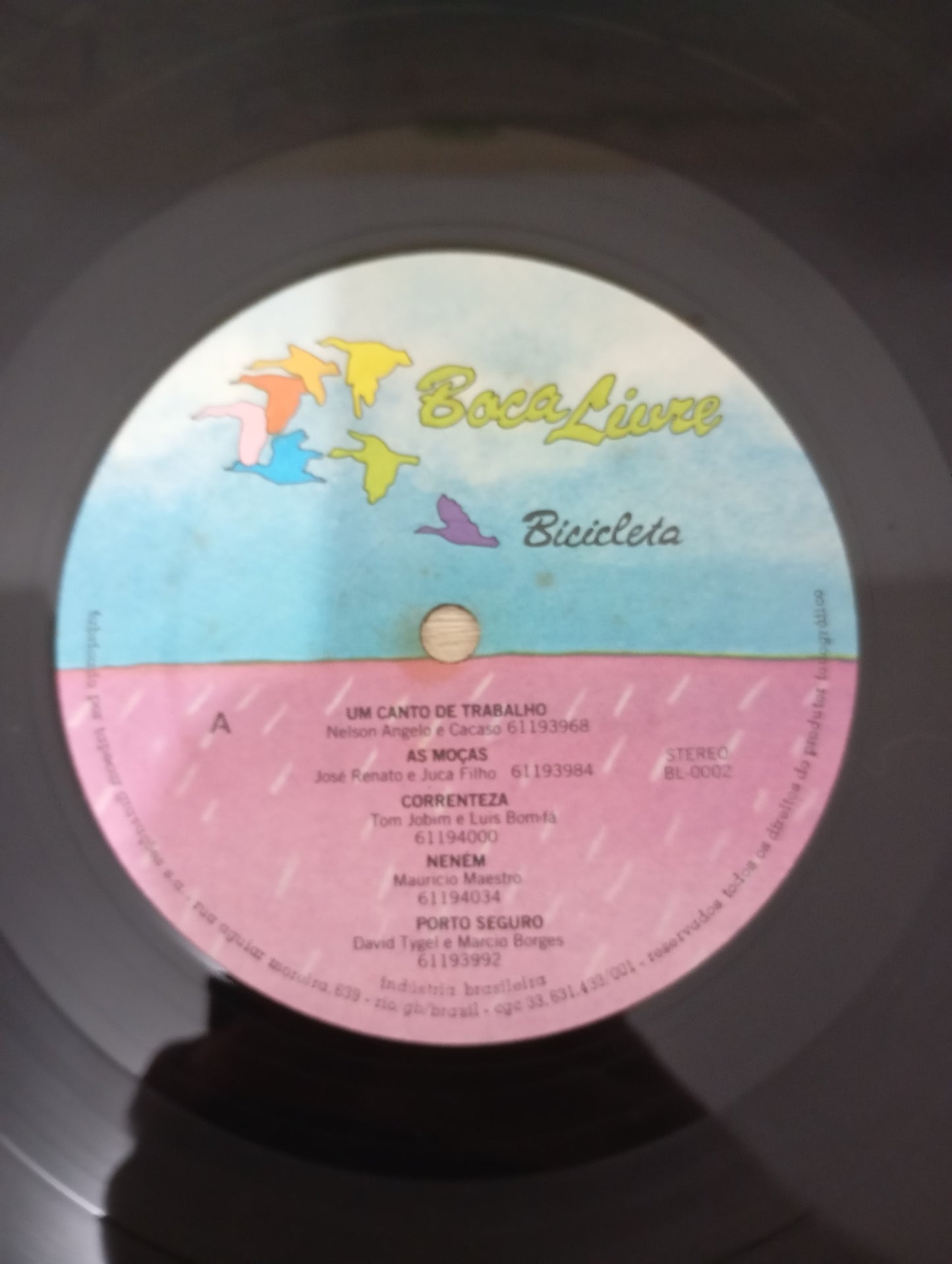 Lp Vinil Boca Livre Bicicleta Capa Dupla