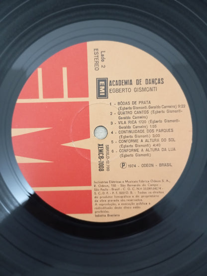 Lp Vinil Egberto Gismonti Academia Danças C Encarte, Leia