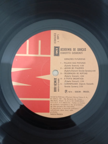 Lp Vinil Egberto Gismonti Academia Danças C Encarte, Leia
