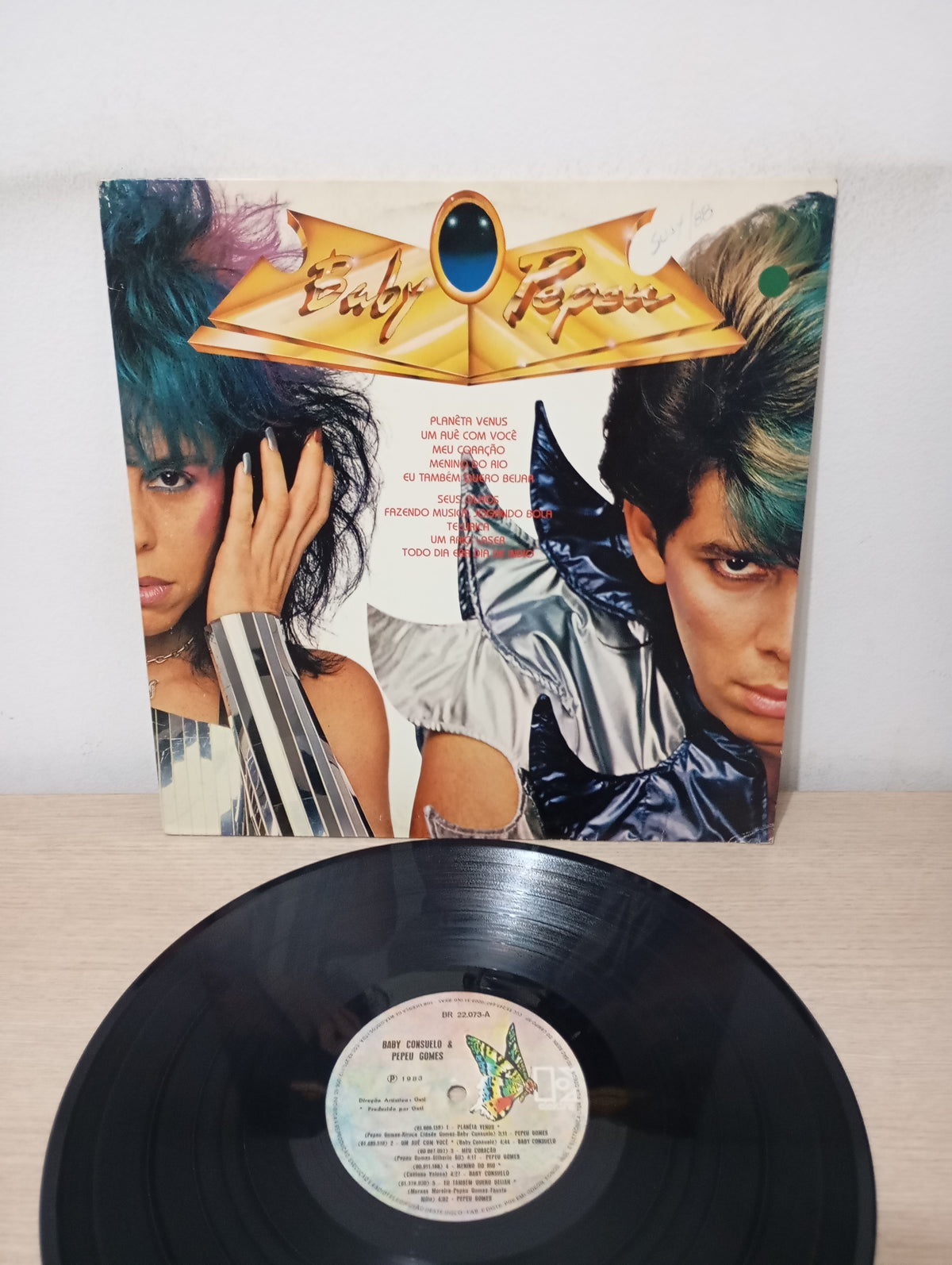 Lp Vinil Baby Consuelo & Pepeu Gomes Baby & Pepeu