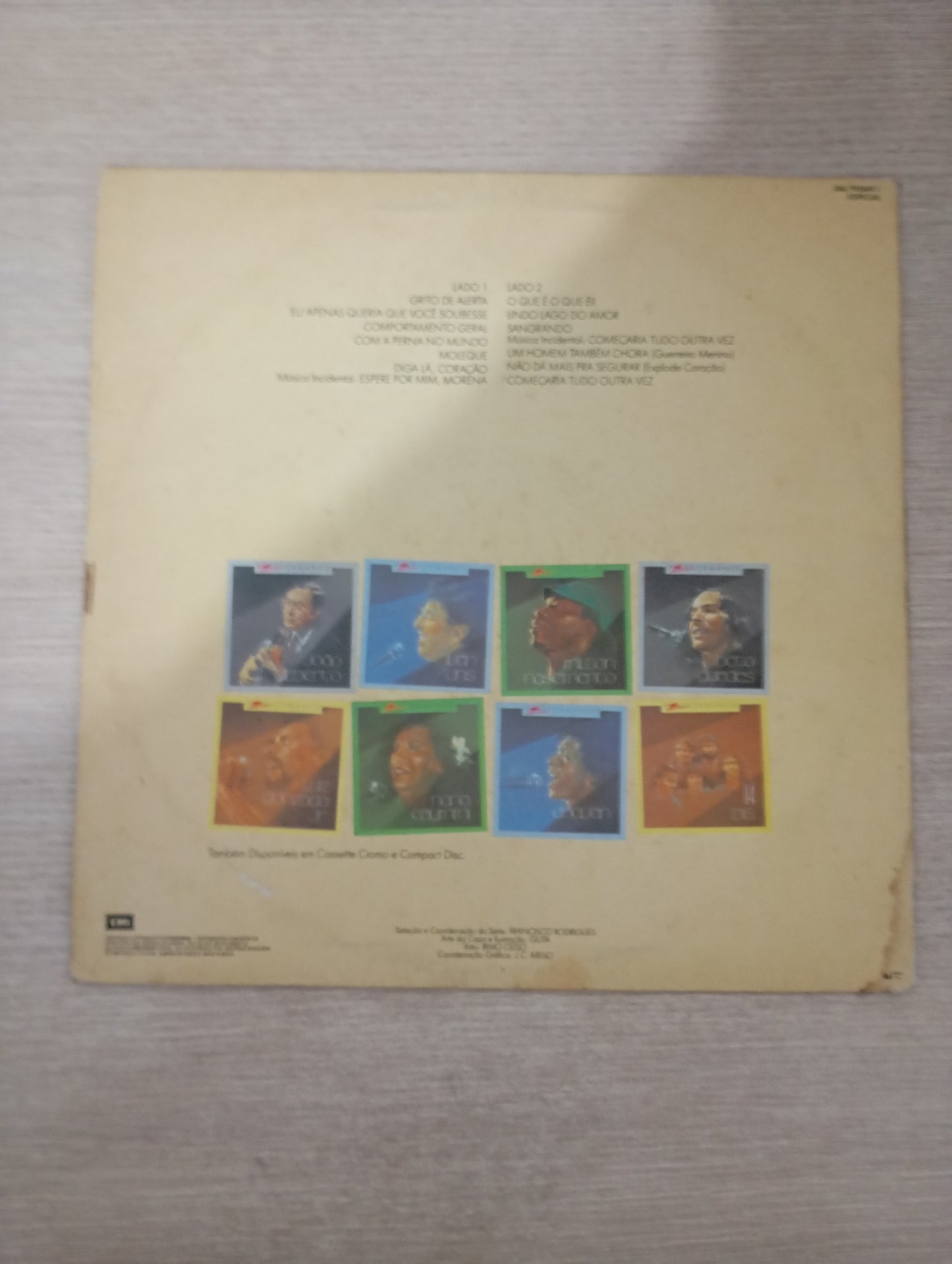 Lp Vinil Gonzaguinha Performance Com Encarte