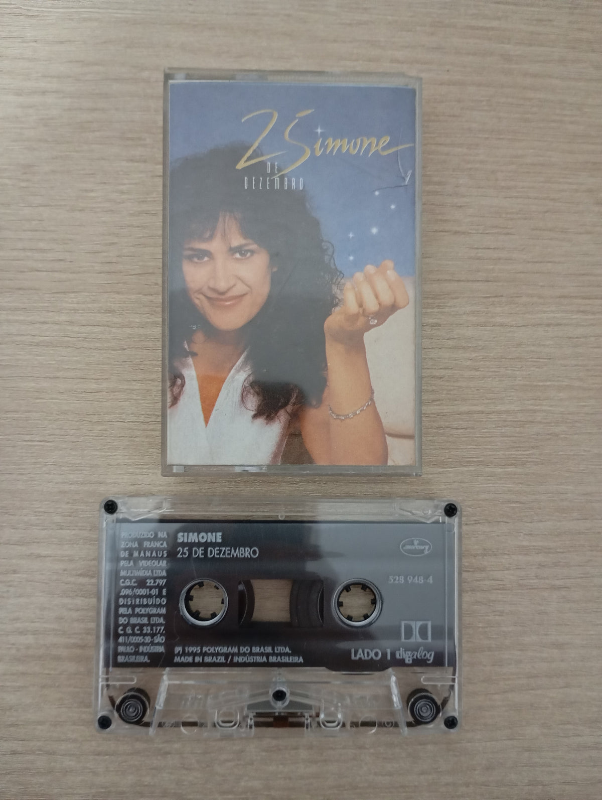 Fita K7 Cassete Simone 25 De Dezembro