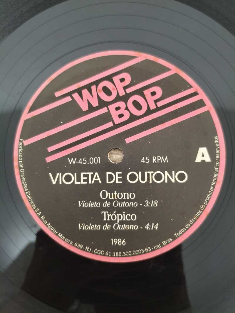 Lp Vinil Violeta De Outono 1987