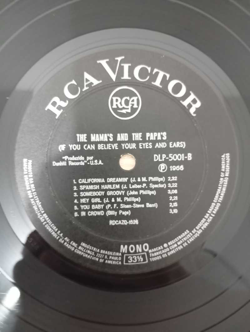 Lp Vinil The Mamas & The Papas If You Can Believe Eyes