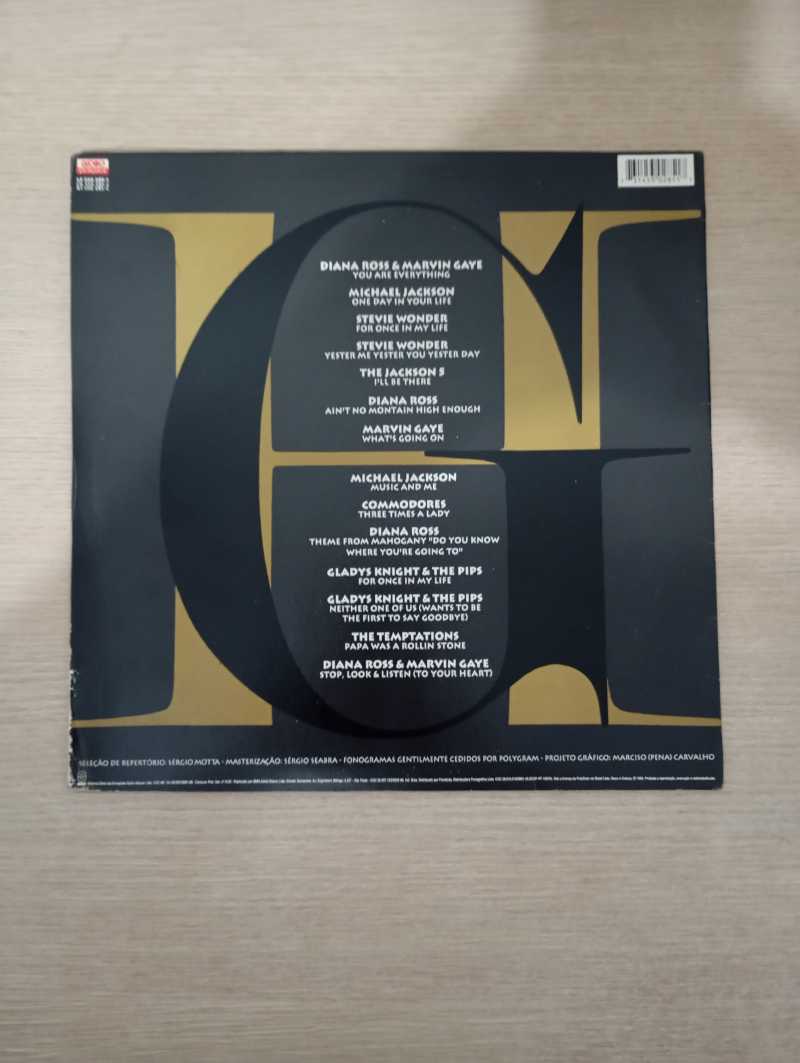 Lp Vinil Diana Gladys Pips Commodores Golden Hits