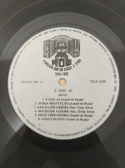 Lp Vinil Jericó É isso aí
