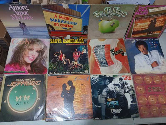 Lp Vinil Lote 12 Unidades Pop Internacional