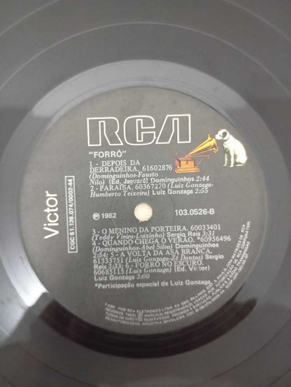 Lp Vinil Dominguinhos / Luiz Gonzaga / Sergio Reis Forró