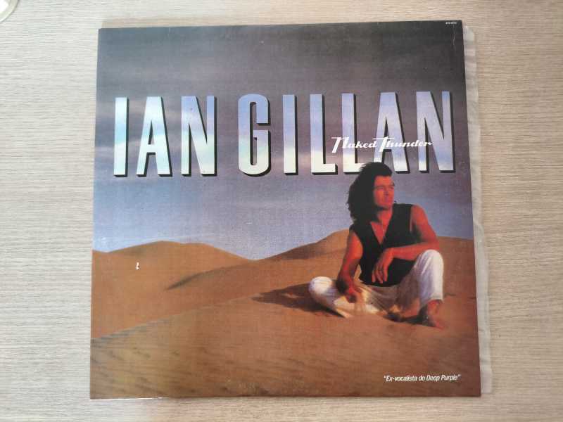 Lp Vinil Ian Gillan Naked Thunder Com Encarte