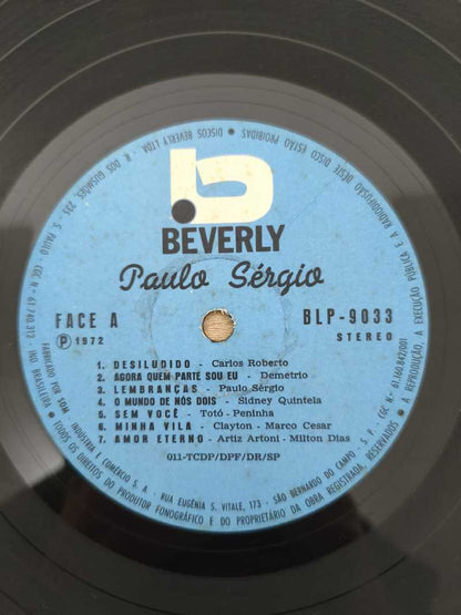 Lp Vinil Paulo Sérgio 1972