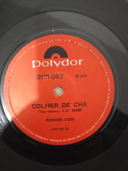 Compacto Vinil Ronnie Von Colher De Chá Coisas Acontecem