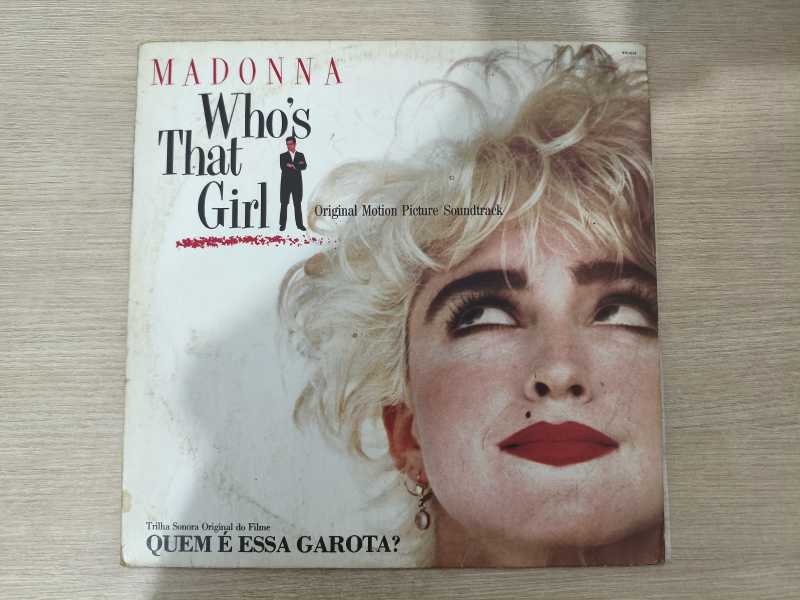 Lp Vinil Madonna Who's That Girl / Quem é essa garota