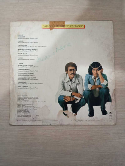 Lp Vinil Baiano & Os Novos Caetanos A Volta