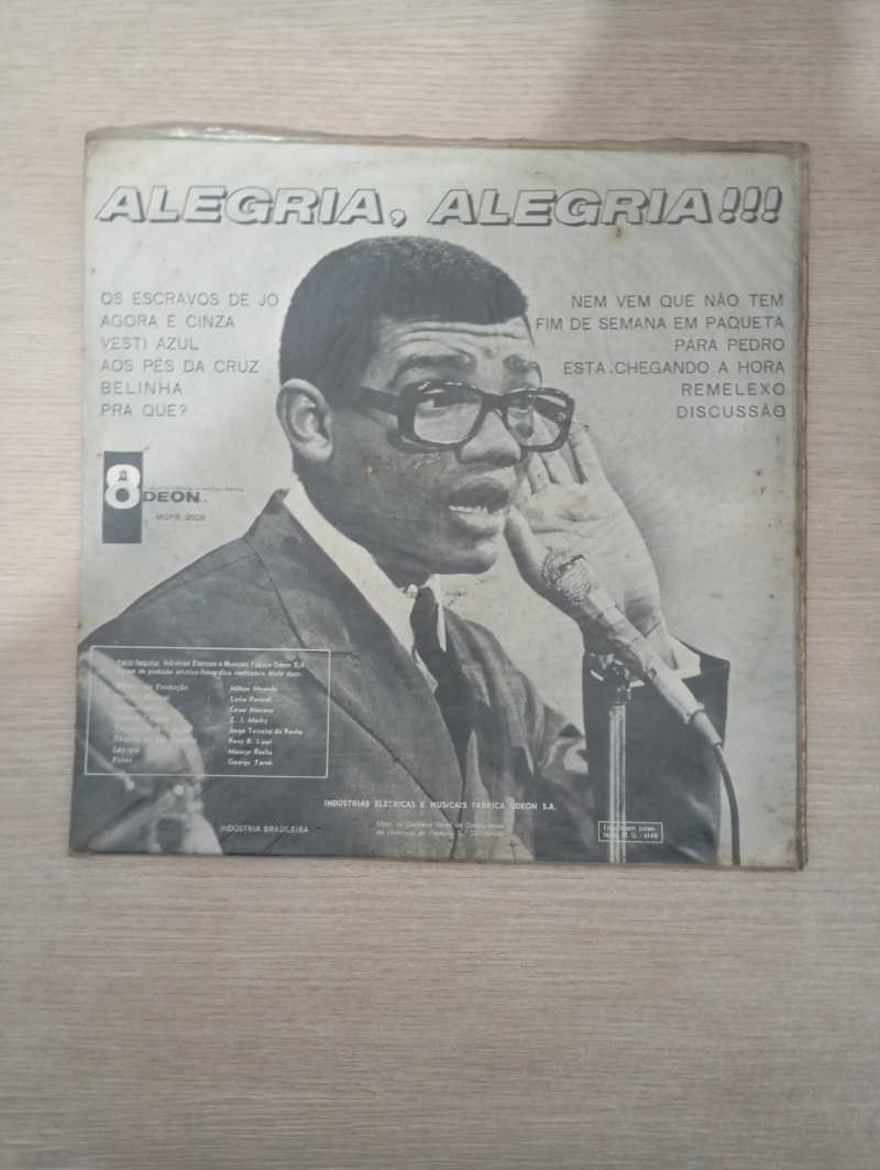 Lp Vinil Wilson Simonal Alegria, Alegria !!!
