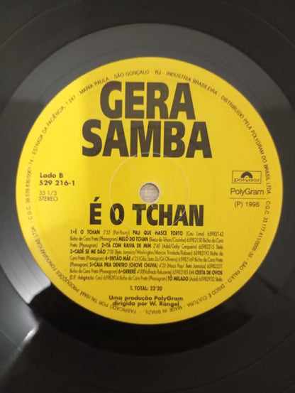 Lp Vinil Gera Samba É O Tchan