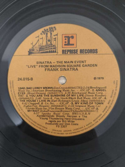 Lp Vinil Frank Sinatra The Main Event Live