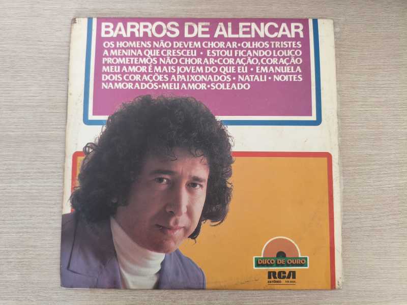 Lp Vinil Barros De Alencar Disco De Ouro