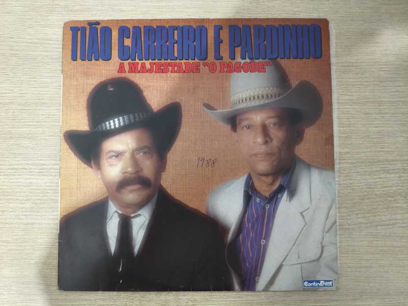 Lp Vinil Tião Carreiro E Pardinho A Majestade "O Pagode"