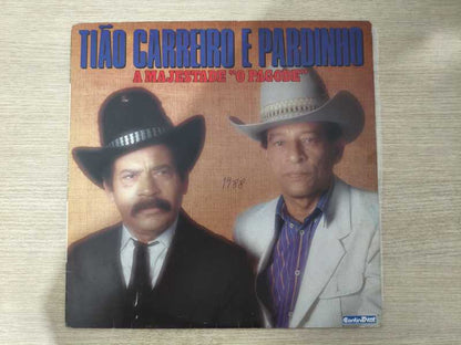 Lp Vinil Tião Carreiro E Pardinho A Majestade "O Pagode"
