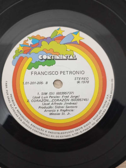 Compacto Vinil Francisco Petrônio Vinho Verde