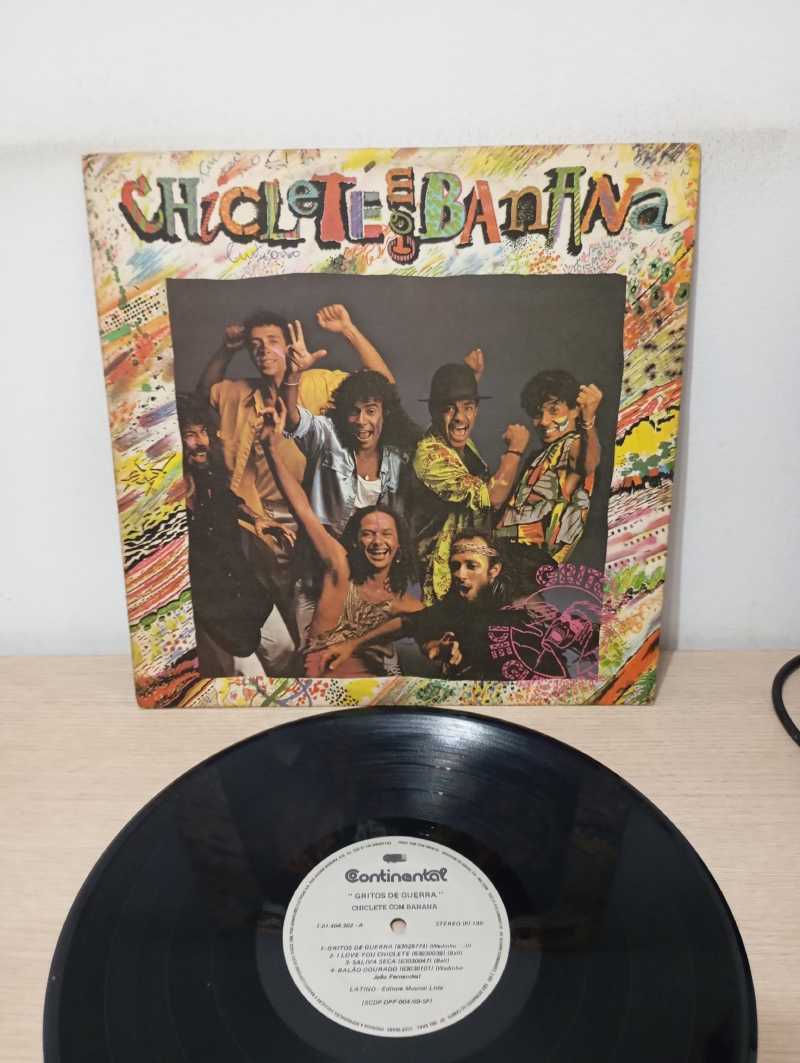 Lp Vinil Chiclete Com Banana Gritos De Guerra