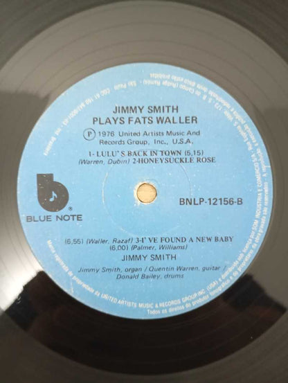 Lp Vinil Jimmy Smith Plays Fats Waller