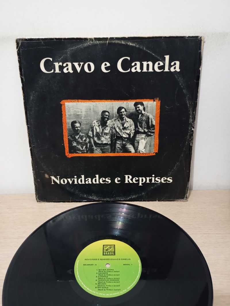 Lp Vinil Grupo Cravo E Canela Novidades E Reprises