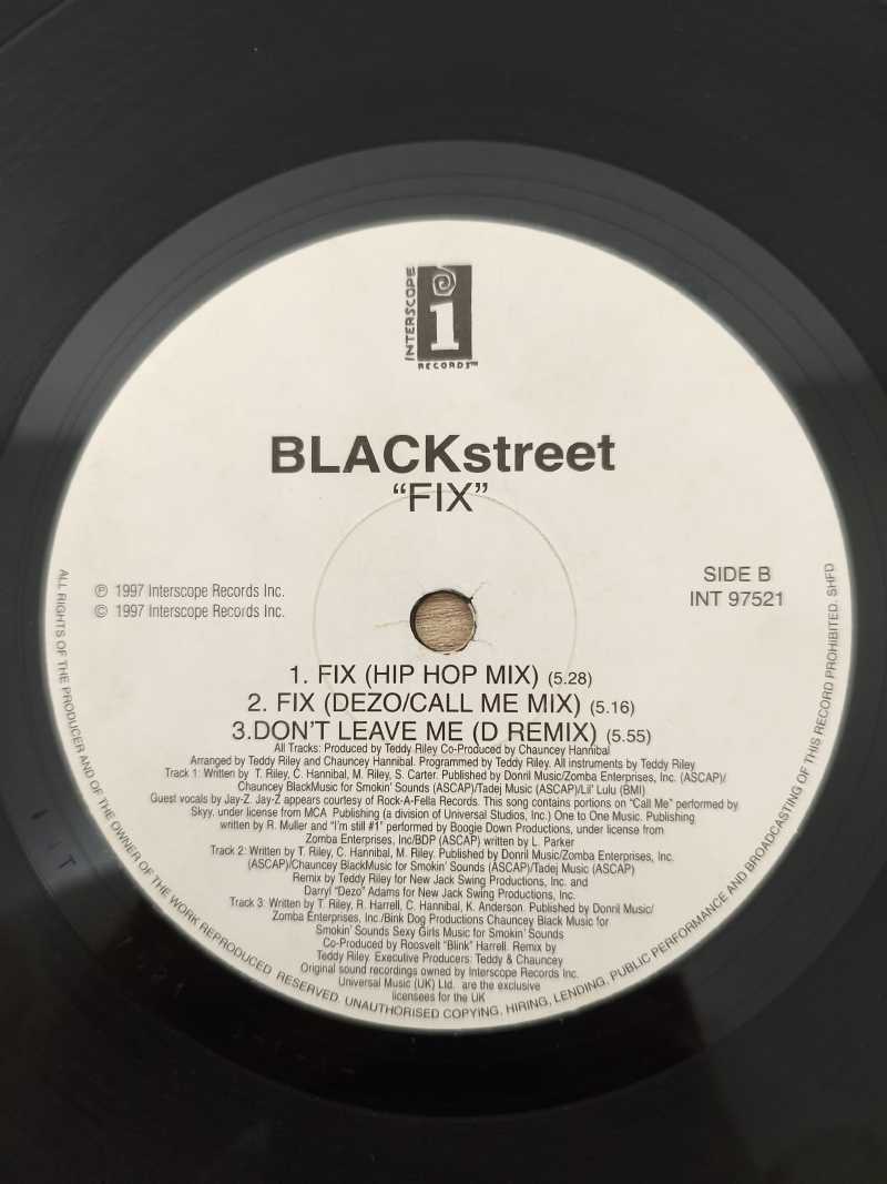 Lp Vinil Blackstreet Fix Importado