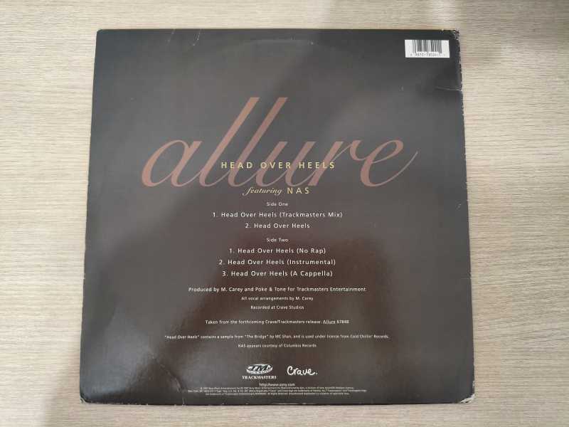 Lp Vinil Allure Head Over Heels Importado