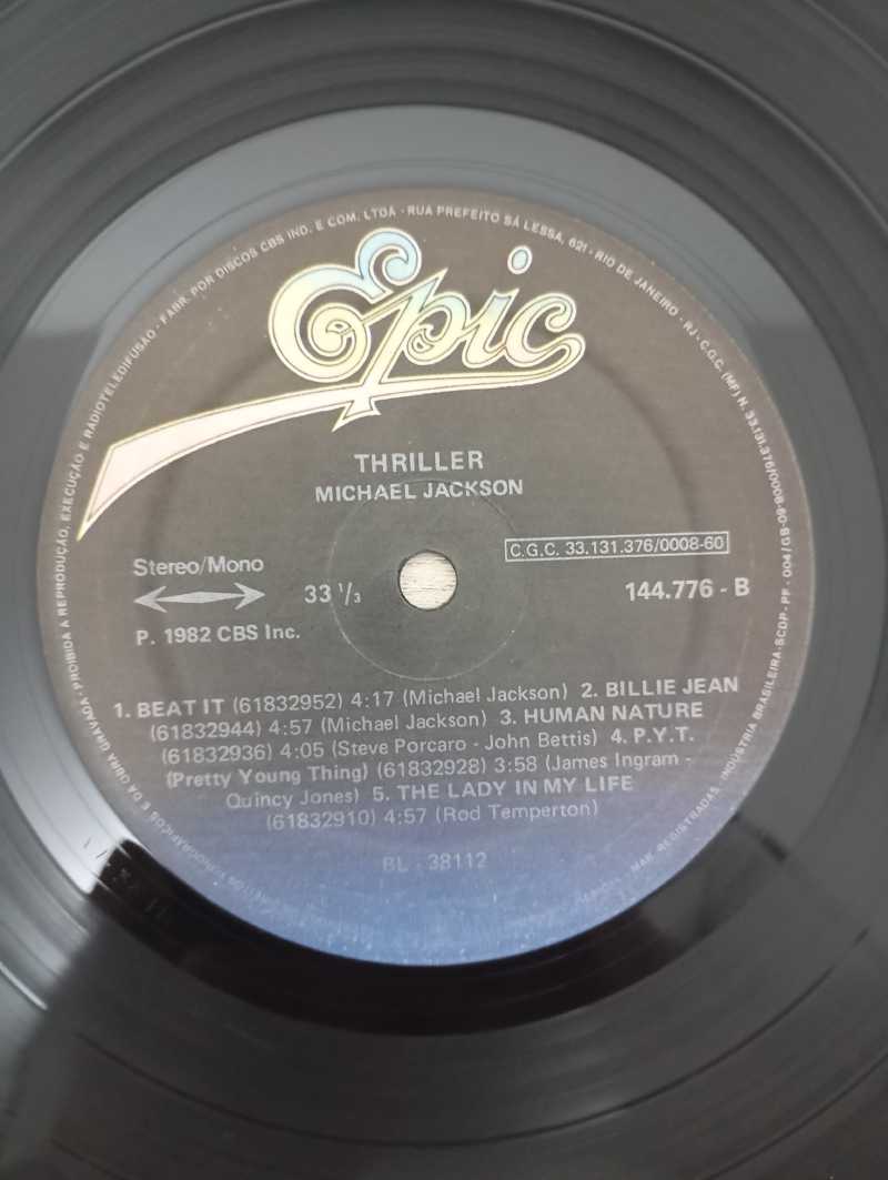 Lp Vinil Michael Jackson Thriller