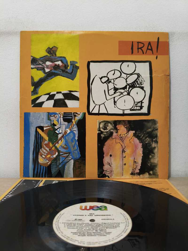 Lp Vinil Ira! Vivendo E Não Aprendendo Com Encarte