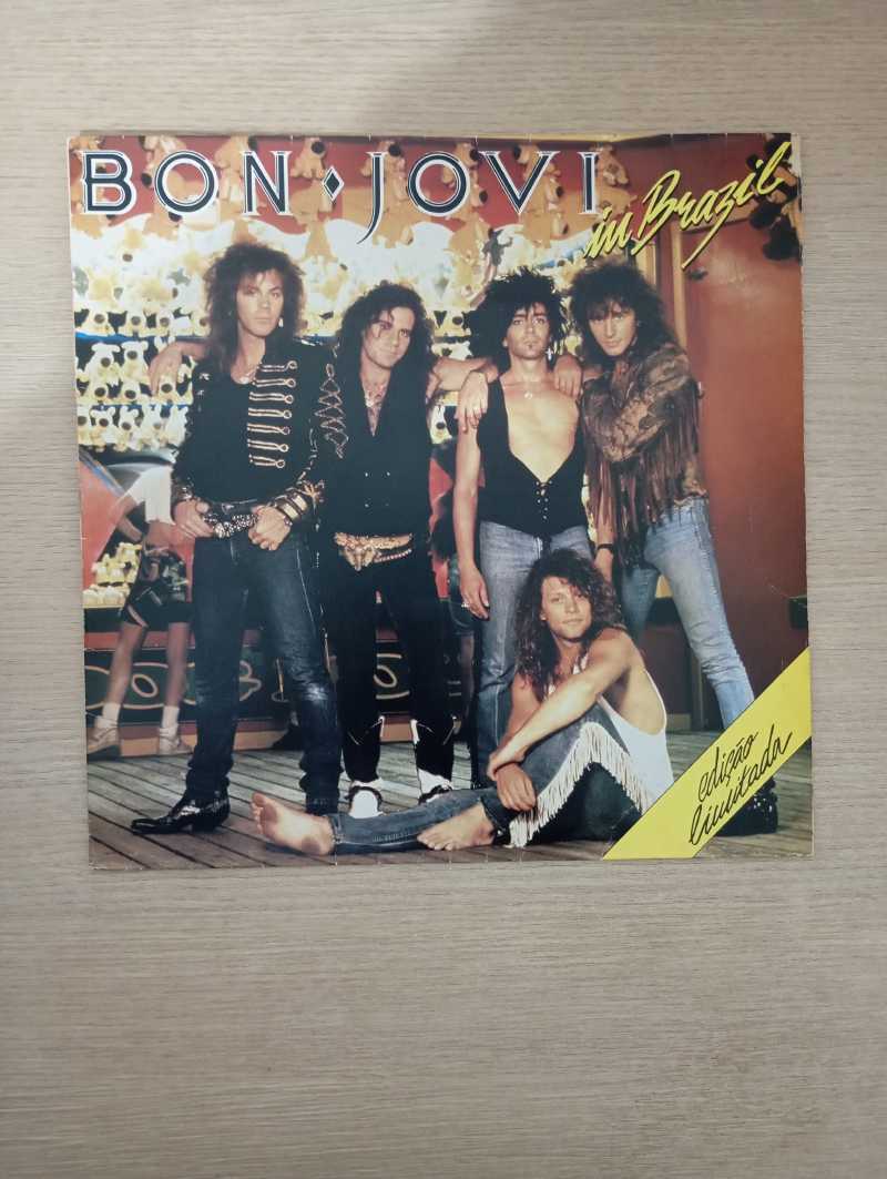 Lp Vinil Bon Jovi In Brazil