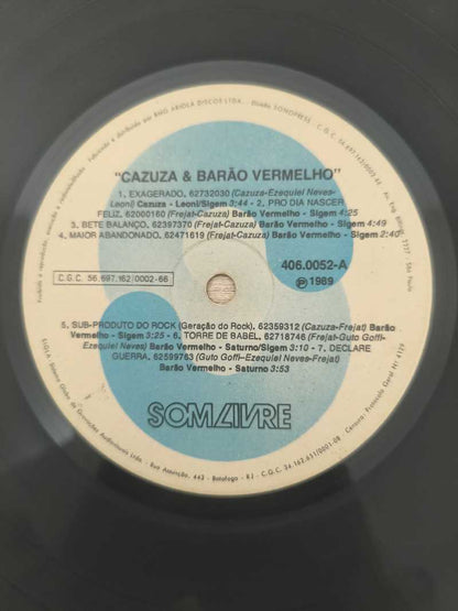 Lp Vinil Cazuza & Barão Vermelho Melhores Momentos