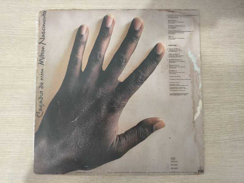 Lp Vinil Milton Nascimento Caçador De Mim