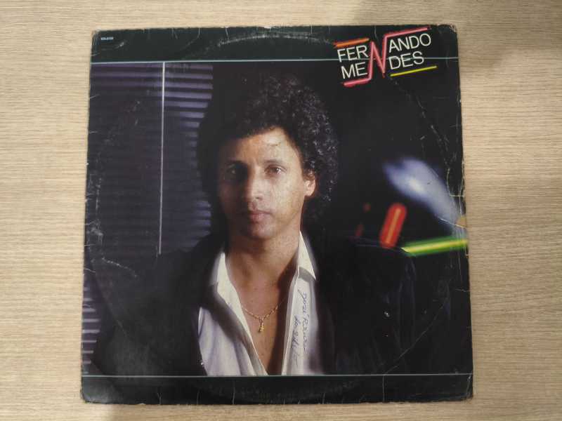 Lp Vinil Fernando Mendes 1986 Com Encarte