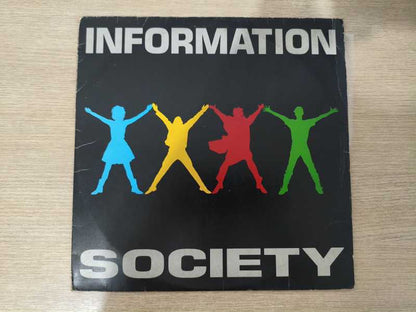 Lp Vinil Information Society 1988 Com Encarte