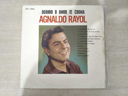 Lp Vinil Agnaldo Rayol Quando O Amor Te Chama