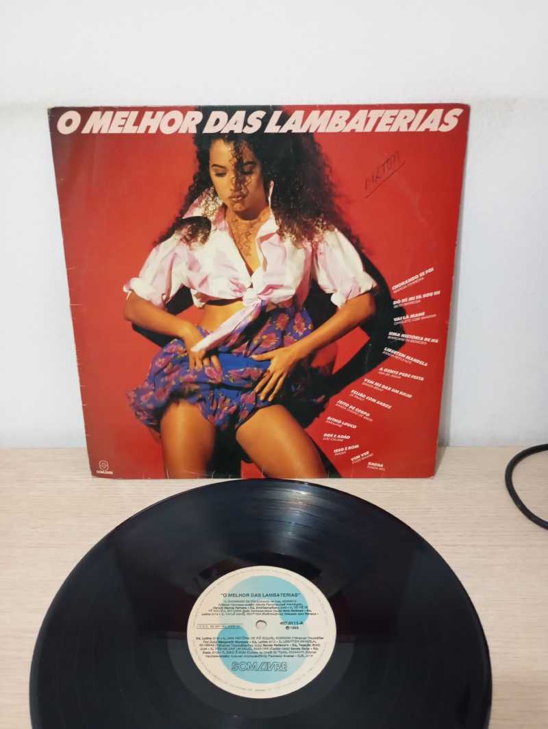 Lp Vinil O Melhor Das Lambaterias