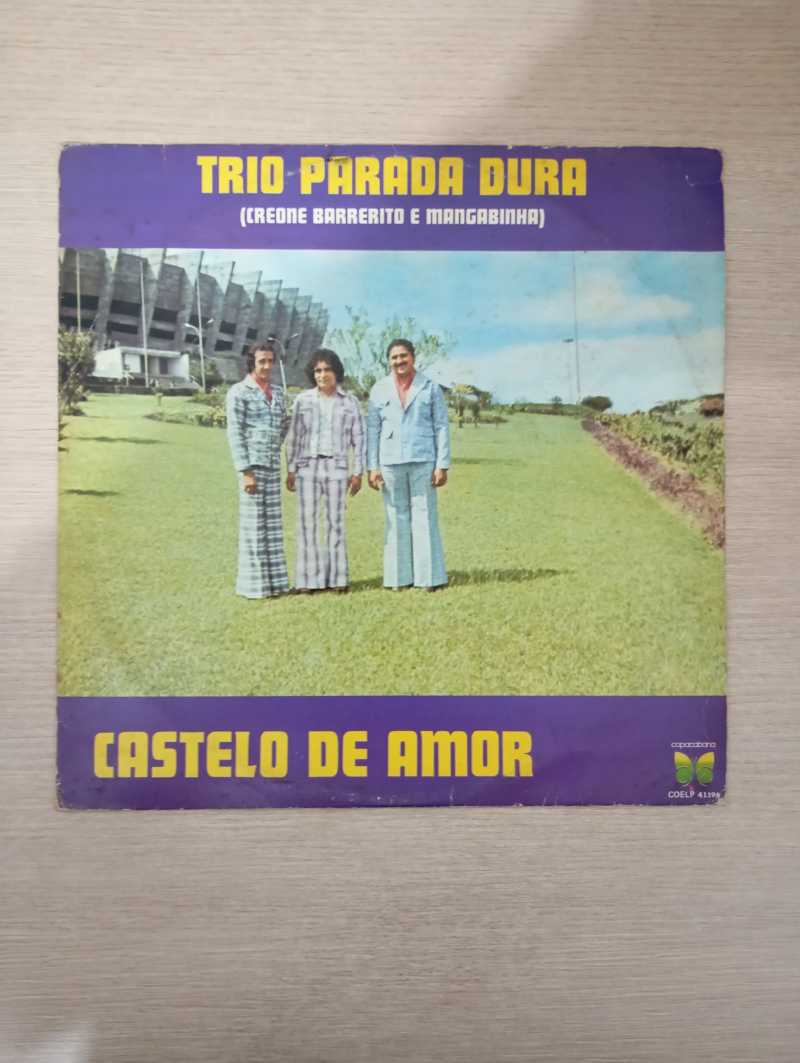 Lp Vinil Trio Parada Dura Castelo de Amor
