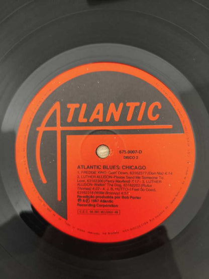 Lp Vinil Atlantic Blues Chicago Duplo
