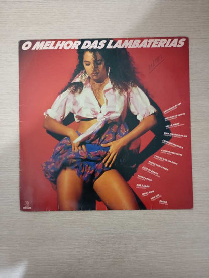 Lp Vinil O Melhor Das Lambaterias