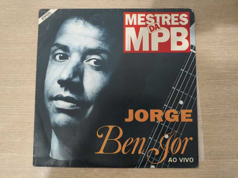 Lp Vinil Jorge Ben Mestres da MPB Ao Vivo