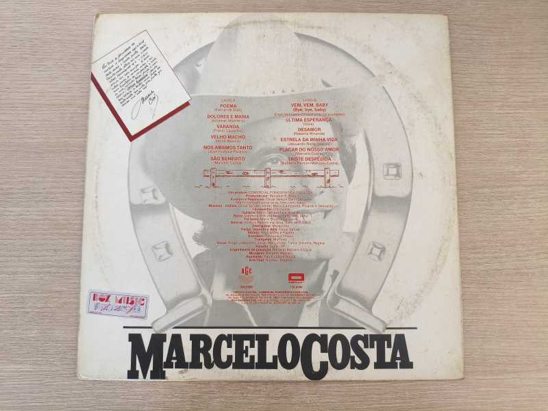 Lp Vinil Marcelo Costa 1985