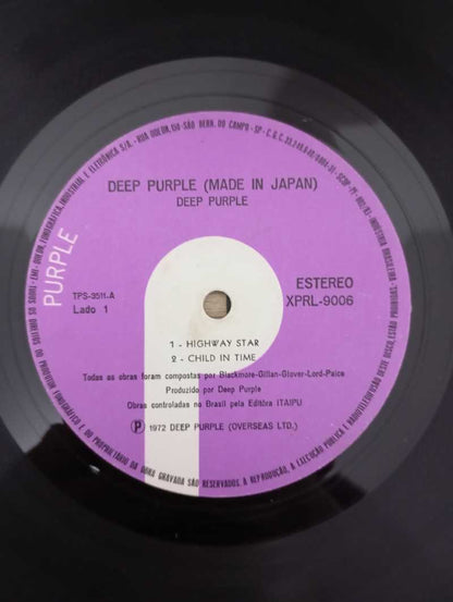 Lp Vinil Deep Purple Made In Japan Duplo