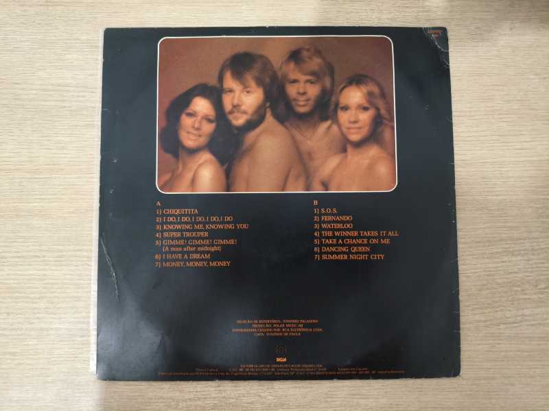 Lp Vinil ABBA Dez Anos